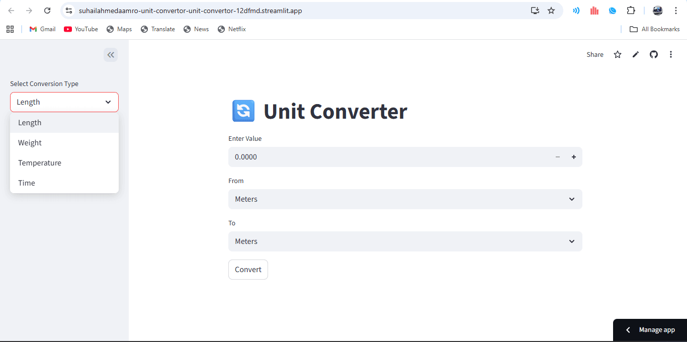 Advanced Unit Converter
